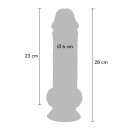 TOYJOY Deluxe Dual Density Thick Dildo 28 cm ø 6 cm Beige