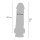 TOYJOY Deluxe Dual Density Dicker Dildo 34.5 cm ø 7,5 cm Beige