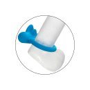 CalExotics Double Trouble Rechargeable Vibrating Penis Ring Blue Ø 3.8 cm