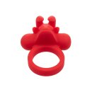 CalExotics The Matador Rechargeable Vibrating Penis Ring Red Ø 3.8 cm