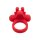 CalExotics The Matador Rechargeable Vibrating Penis Ring Red Ø 3.8 cm