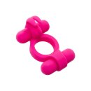 CalExotics Rockin Rabbit Rechargeable Vibrating Penis Ring Pink Ø 3.8 cm