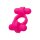 CalExotics Rockin Rabbit Rechargeable Vibrating Penis Ring Pink Ø 3.8 cm
