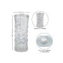 CalExotics Dual Chamber Stroker XL 24,25 cm Clear