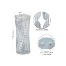 CalExotics Dual Ribbed Stroker XL 24,25 cm Clear