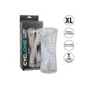 CalExotics Dual Ribbed Stroker XL 24,25 cm Clear