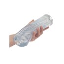 CalExotics Dual Ribbed Stroker XL 24,25 cm Clear