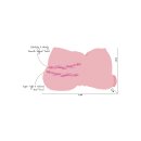 Hidden Desire Fat Fuck Queen 6 kg 31 cm Brown