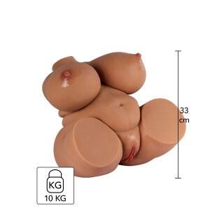 Hidden Desire Big Fat Banging Babe 10 kg 33 cm Braun