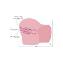 Hidden Desire Fuck My Horny Cunt 8,5 kg 21 cm Beige