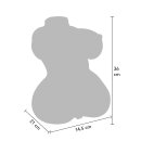 Hidden Desire Juicy Double D 5 kg 36 cm Beige