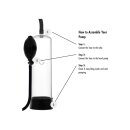 Hidden Desire Rising Star Penis Pump Clear