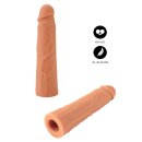 Hidden Desire Penis Sleeve Liquid Silicone 20 cm Skin