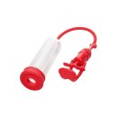 CalExotics Magnified Pump Penis Pump Red 21.5 cm Ø 7 cm