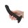 CalExotics Strap-On Dildo mit Gurt Schwarz 17,8 cm Ø  4,5 cm Taille 165 cm