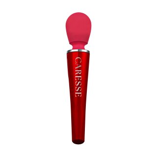 Caresse Compact Massage par vibration 25 cm Rouge