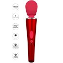 Caresse Compact Massage par vibration 25 cm Rouge