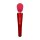 Caresse Compact Massage par vibration 25 cm Rouge