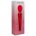 Caresse Compact Massage par vibration 25 cm Rouge