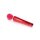 Caresse Compact Massage par vibration 25 cm Rouge