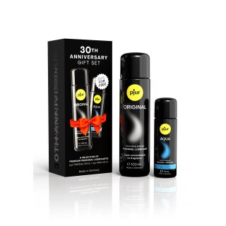 pjur 2-teiliges Geschenkset Original 100 ml und Aqua 30 ml