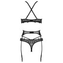 KOTEK 3 Pcs Set THP102 Black S/M