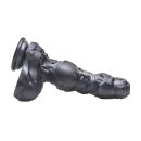 XR Brands Cyborg Cock Thrusting and Vibrating Silicone Dildo