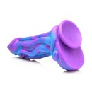 XR Brands Octophallus Silicone Dildo Purple/Blue 17,8 cm