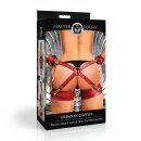 XR Brands Crimson Captive Thigh Wrist and Ankle Hog Tie...