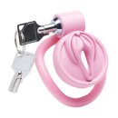 XR Brands Pussification Vulva Chastity Cage Pink