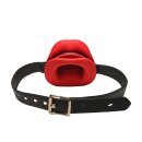 XR Brands Sissy Vibrating Mouth Gag Red
