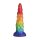 XR Brands Magic Rider Unicorn Silicone Dildo Rainbow 17,3 cm