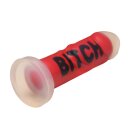 XR Brands BITCH Silicone Dildo Red 18,5 cm