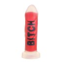 XR Brands BITCH Silicone Dildo Red 18,5 cm