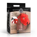 XR Brands Bull Chastity Cage Red