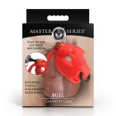 XR Brands Bull Chastity Cage Red