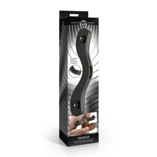 XR Brands Thorns Spiked Wooden Humbler - Black