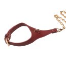 XR Brands Captivate Collar with Body Chain Red/Golden