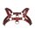 XR Brands Bulldog Harness Red