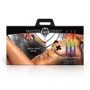XR Brands Pride Candles Drip Candle Set of 3 Rainbow