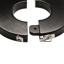 XR Brands Trapped Wrist and Ankle Stocks Black