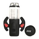 Curve Toys Turbo Max Masturbador con Movimiento de Giro, Empuje y Succión - Transparente/Negro