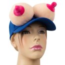Mad Party Games Baseball Cap Boobs Blue
