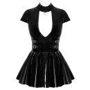 Black Level Lack Kleid Ring XL