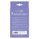 Luxus Selbstklebende Sticker im 5-teiligen Set Transparent