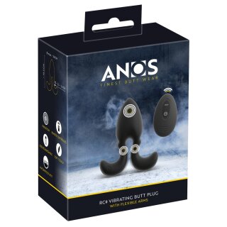 ANOS RC Vibrating Butt Plug with Flexible Arms