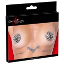 Bad Kitty Nipple Pads mit Stacheln Schwarz