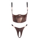 Abierta Fina Set brownish M