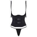 Cottelli Collection Corset Open Cup L