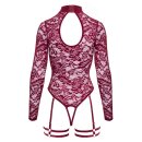 Abierta Fina Body busenfrei rot S